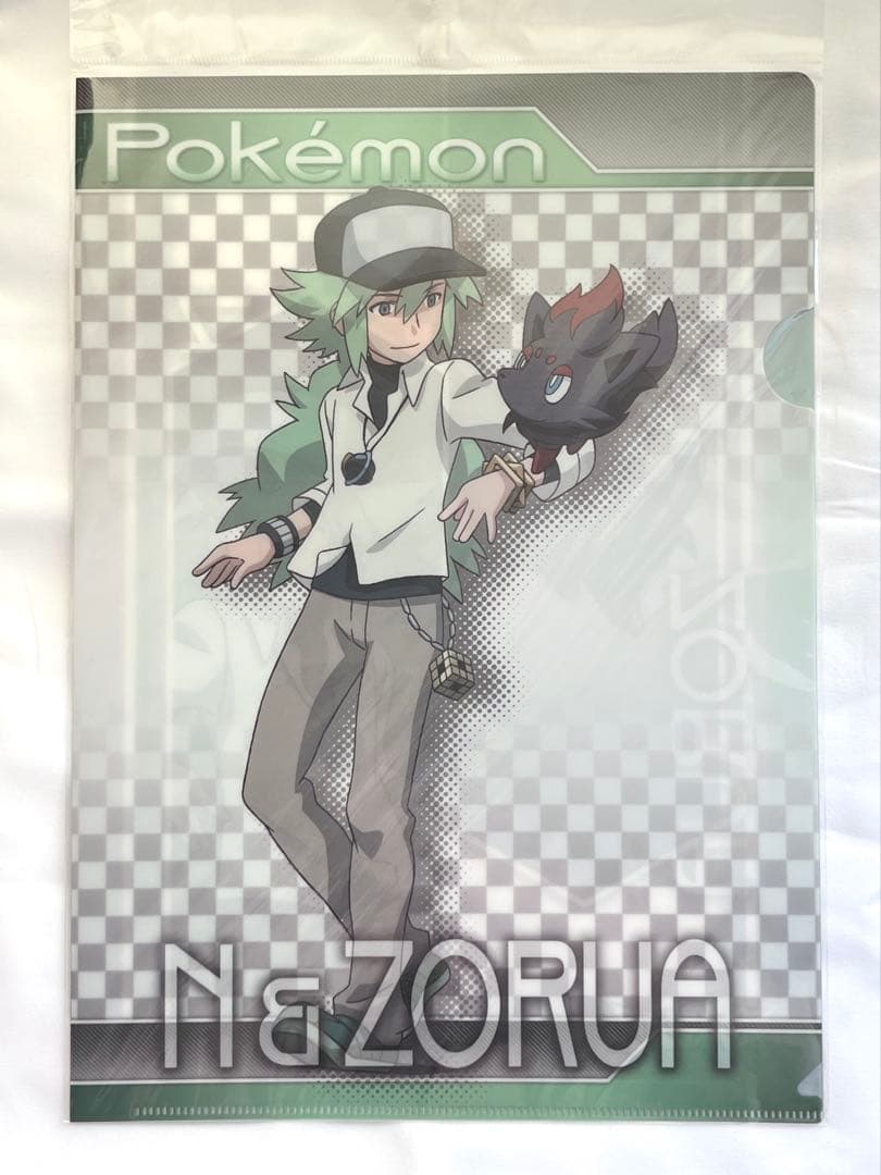 【未開封品】ポケモン　N　クリアファイル　5枚セット