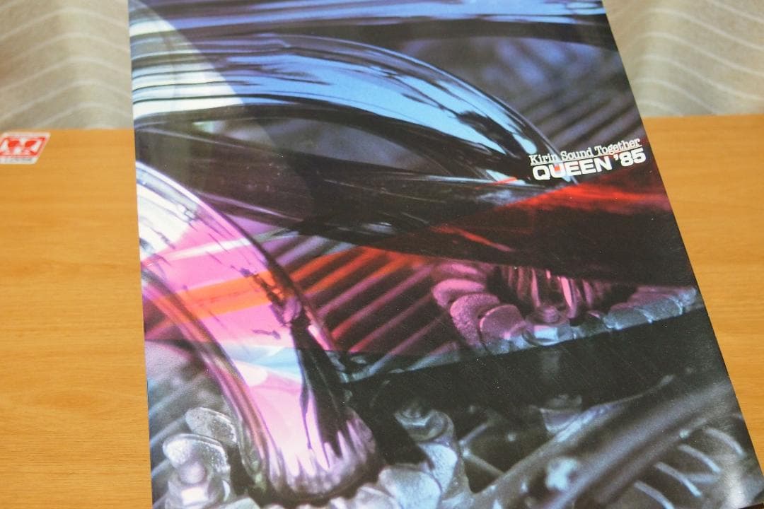 QUEEN - live killers（LP）とパンフレット（1985年来日）