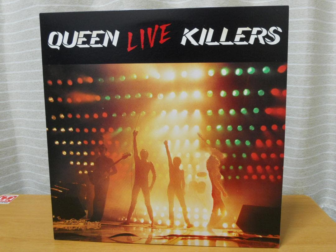 QUEEN - live killers（LP）とパンフレット（1985年来日）