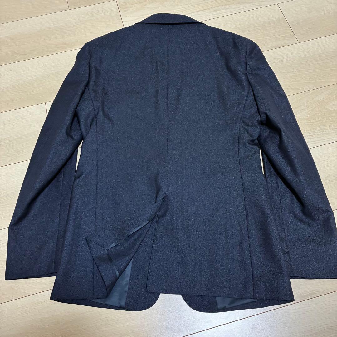 未使用級✨スーツセレクト セットアップ スリーピース ネイビー A5 紳士 高級