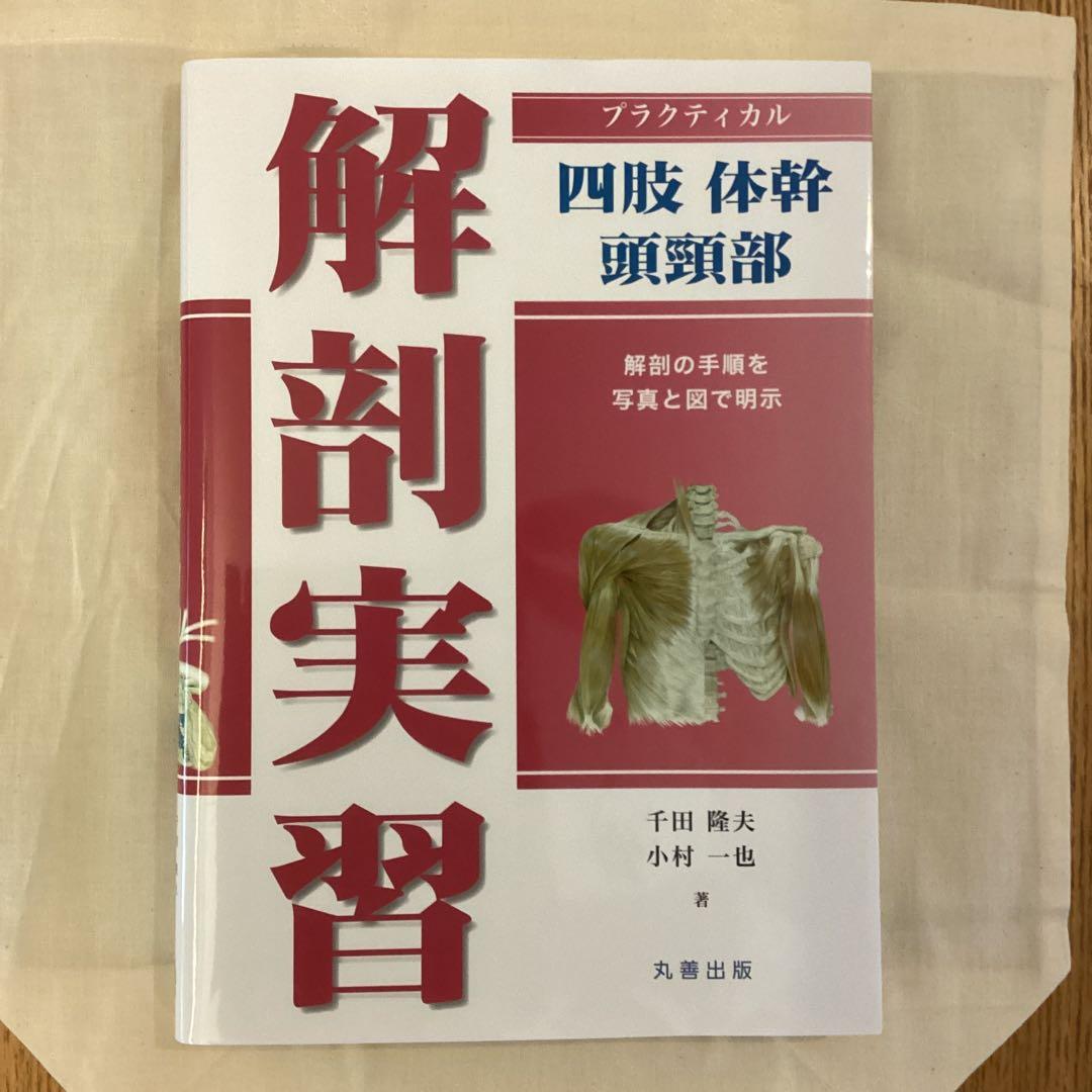 新品　自宅保管【プラクティカル解剖実習 四肢・体幹・頭頸部】丸善出版