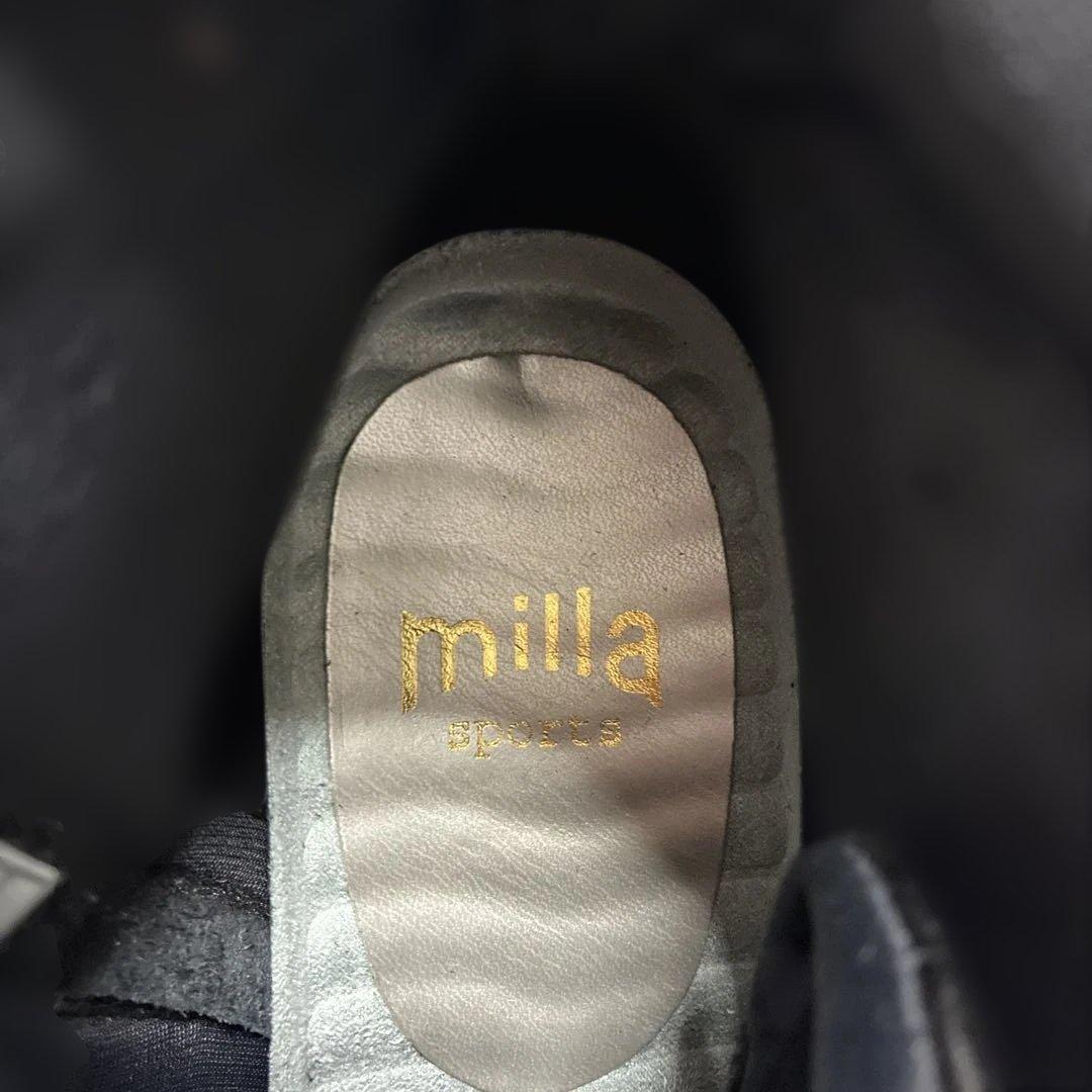 ✨美品ミラスポーツ Milla sports 5E ゆったり　シボ　サイドジップ