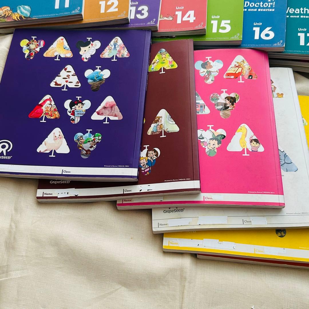 語学・辞書・学習参考書 GrapeSEED Songs and Stories CD DVD 1-20