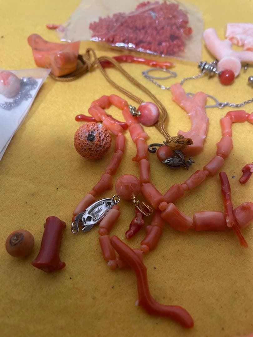 珊瑚アクセサリーセット　まとめ