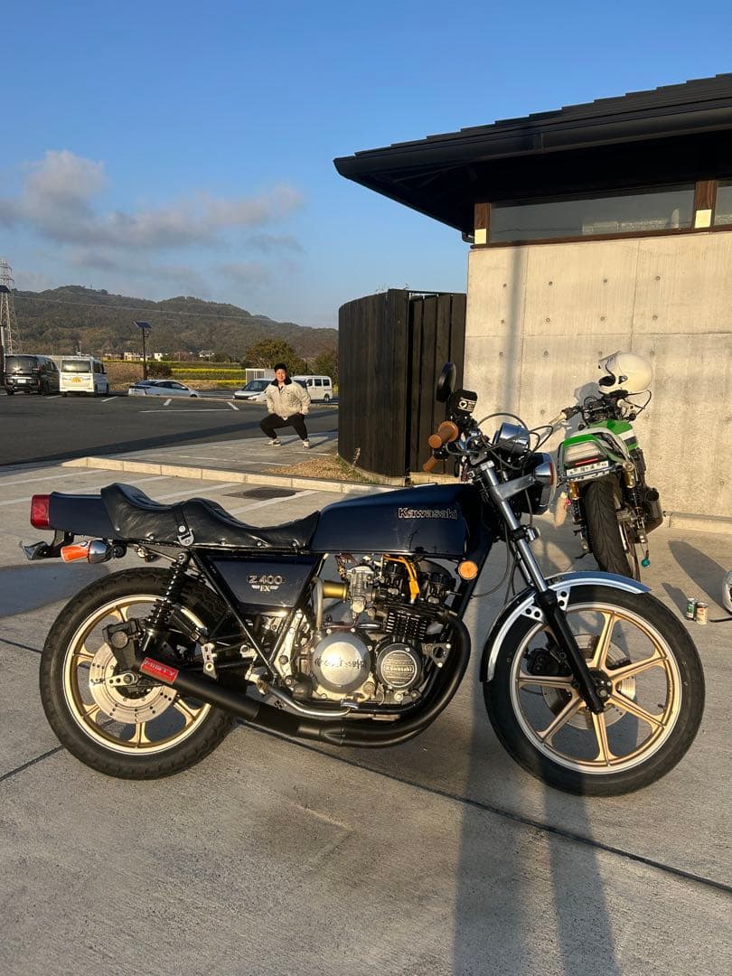 Kawasaki Z400FX シート ブラック新品