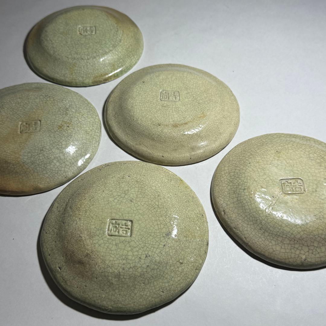 ◆吉向焼 時代杉箱付き 伝世 京焼 江戸時代◆