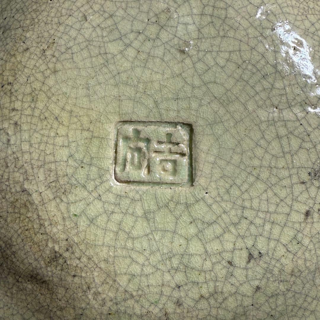 ◆吉向焼 時代杉箱付き 伝世 京焼 江戸時代◆