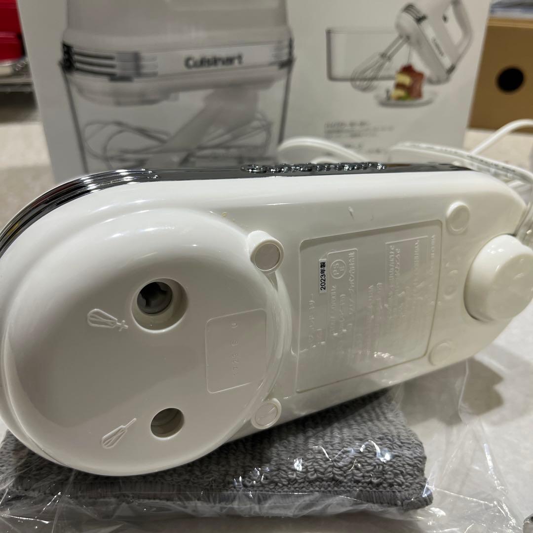 【美品】Cuisinart パワーハンドミキサー HM-050SJと新品ミトン