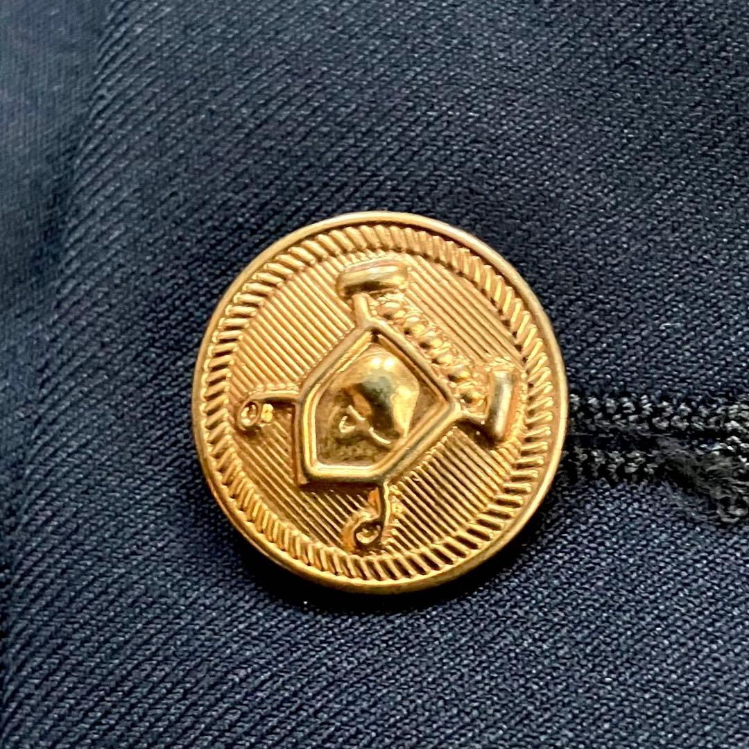 ✨美品✨ラルフローレン テーラード 紺ブレザー 金ボタン 製 XL
