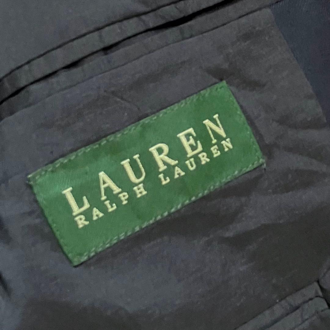 ✨美品✨ラルフローレン テーラード 紺ブレザー 金ボタン 製 XL