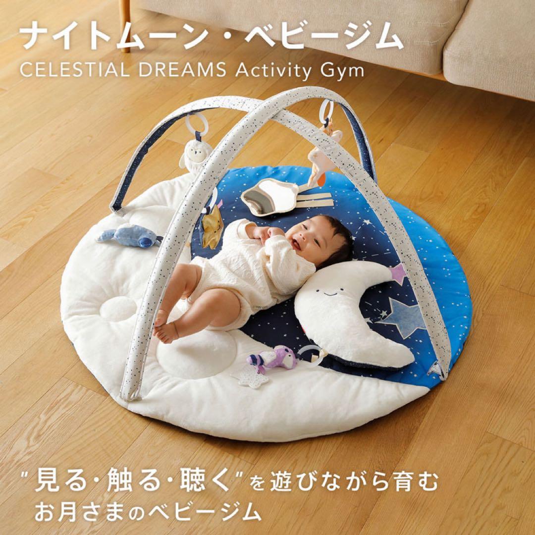 ★美品★スキップホップ ナイトムーン ベビージム プレイマット マット