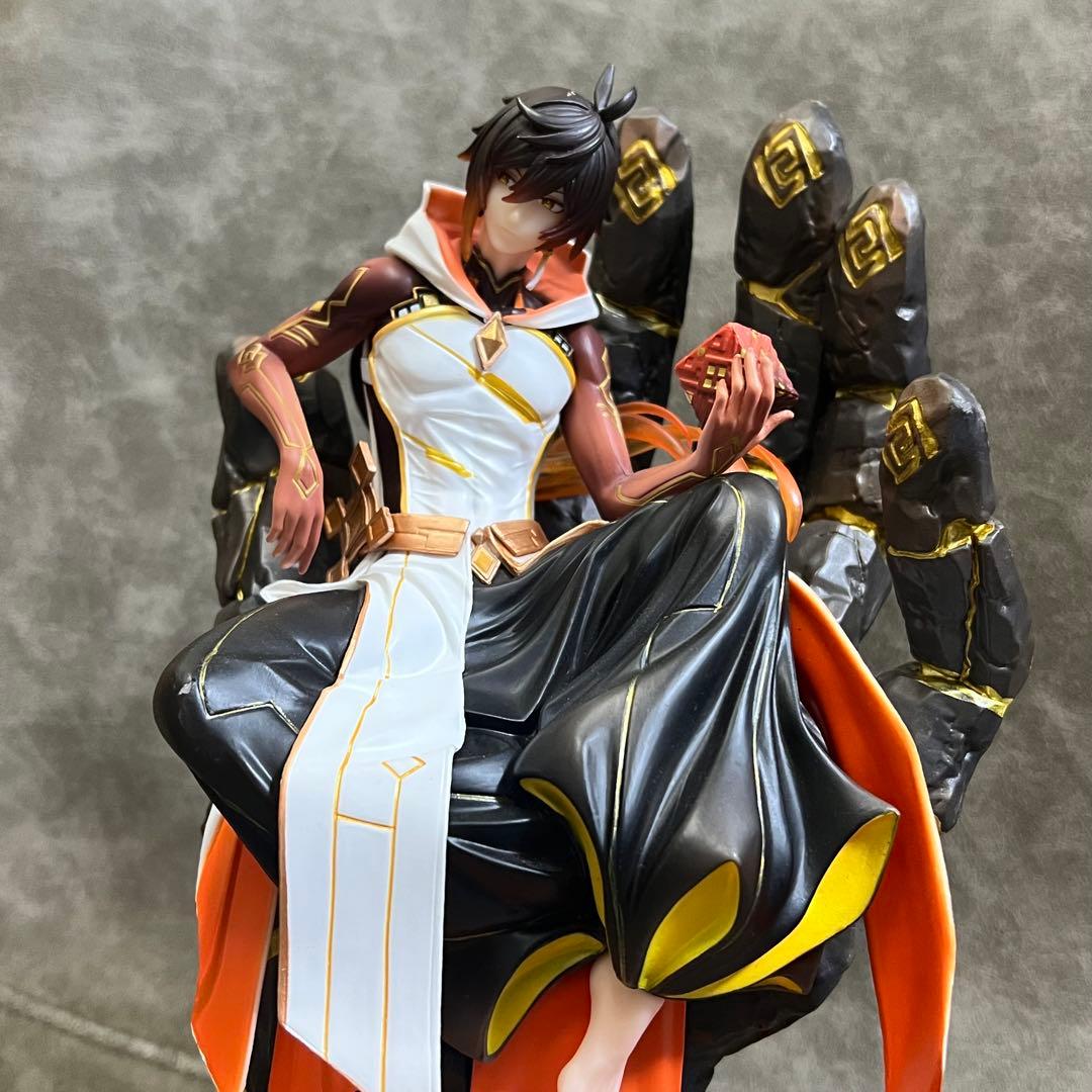 原神　鐘離　神装　塗装済み　完成品　ガレージキット　1/7スケール