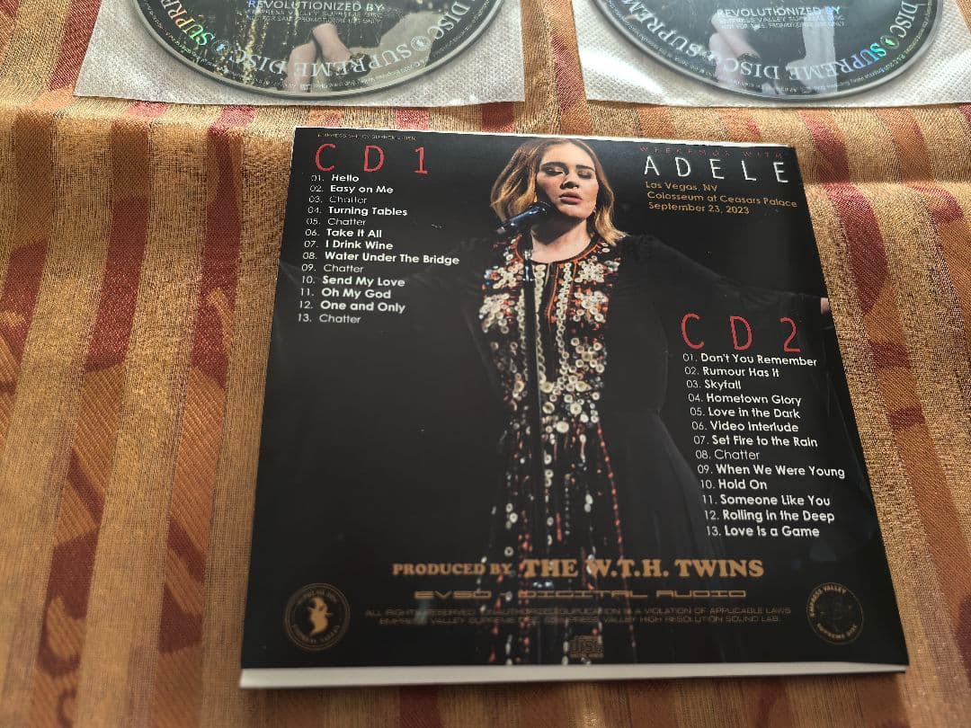 洋楽 WEEKENDS WITH ADELE 30 LAS VEGAS SHOW CD