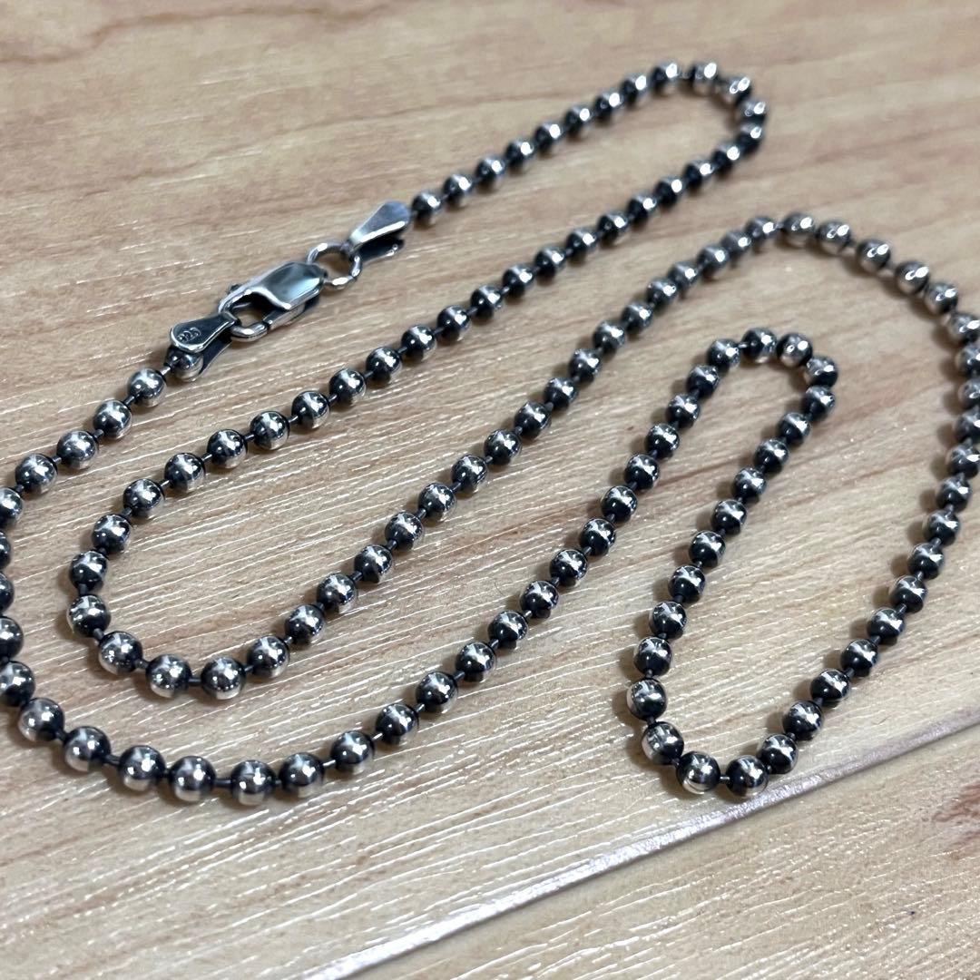 シルバー チェーン 925 Sterling Silver ボールチェーン