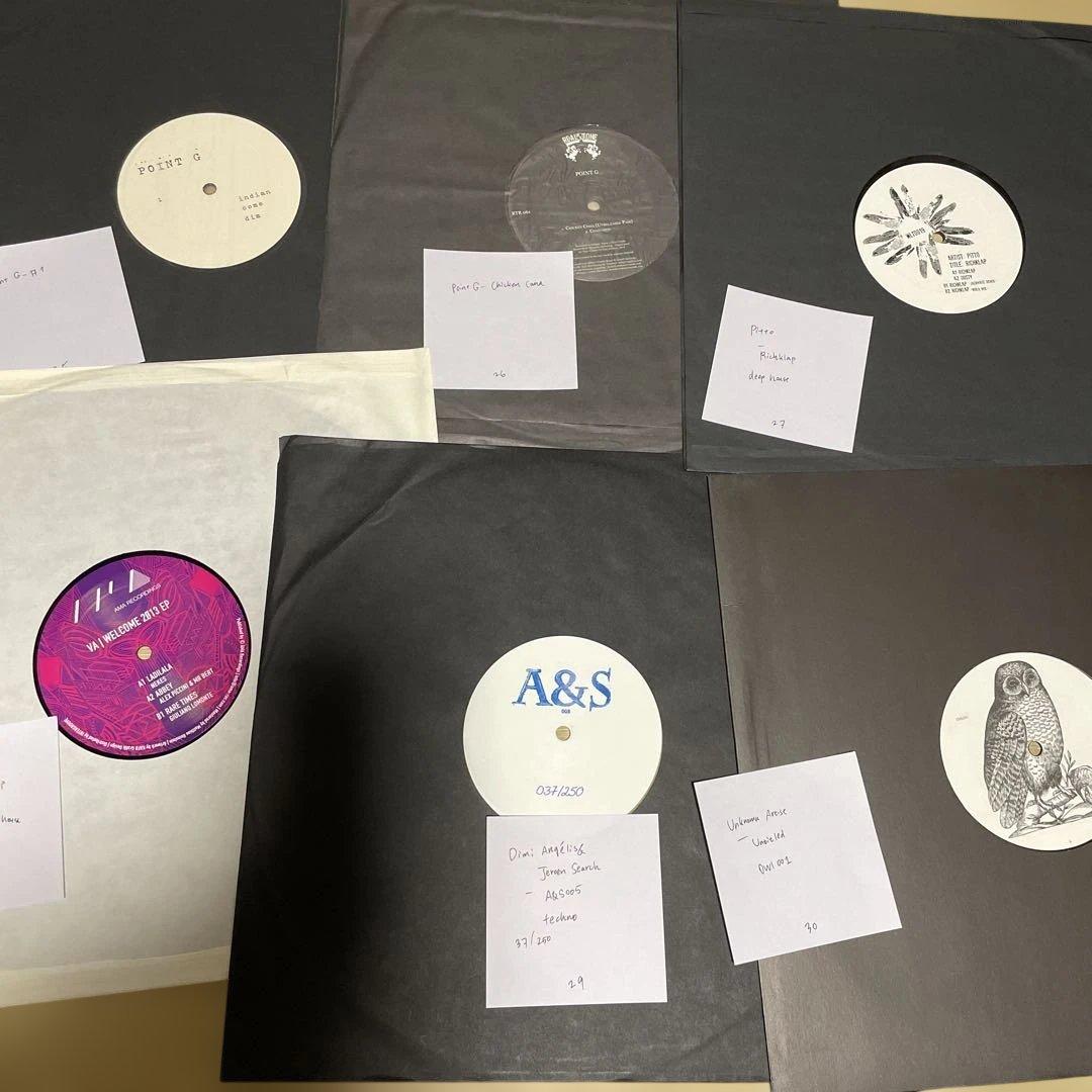 Deephouse/techhouse中心未使用レコード30枚J