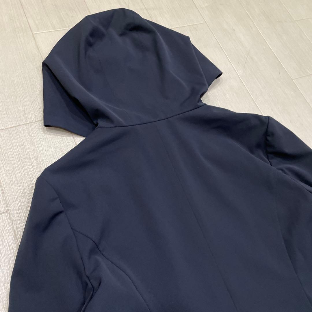 M-premier BLACK エムプルミエ スプリングコート 38 ネイビー