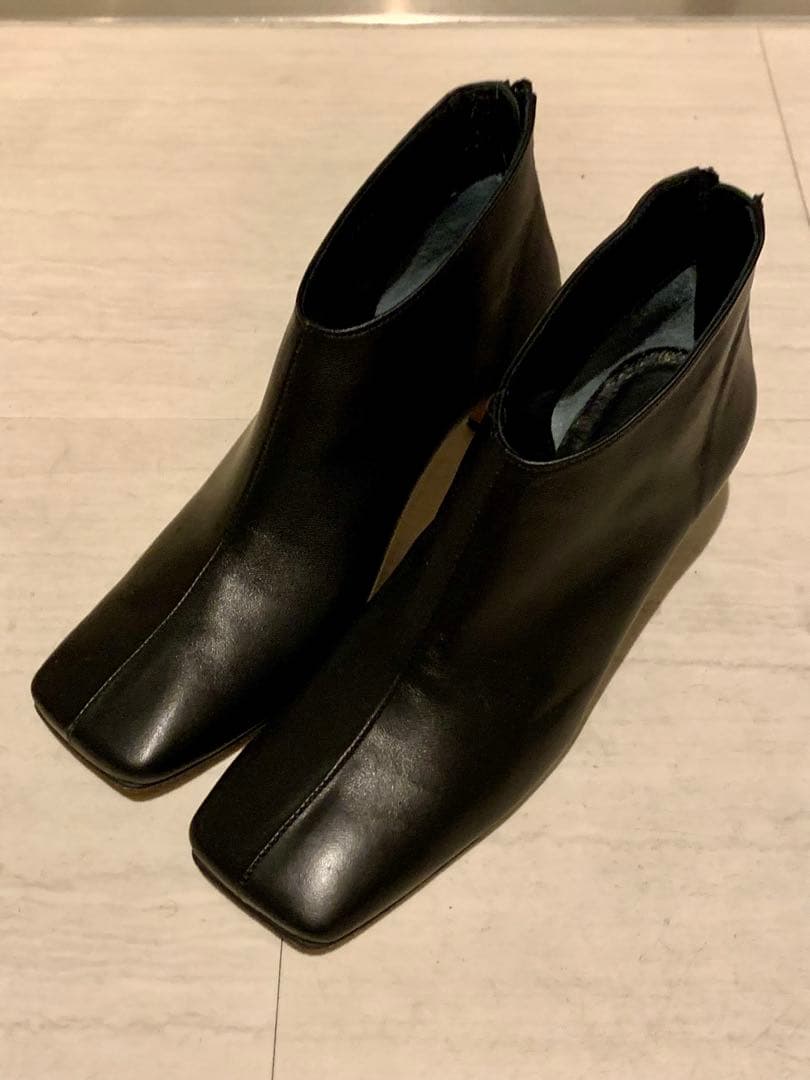 【MARW UNITED ARROWS】スクエアショートブーツ