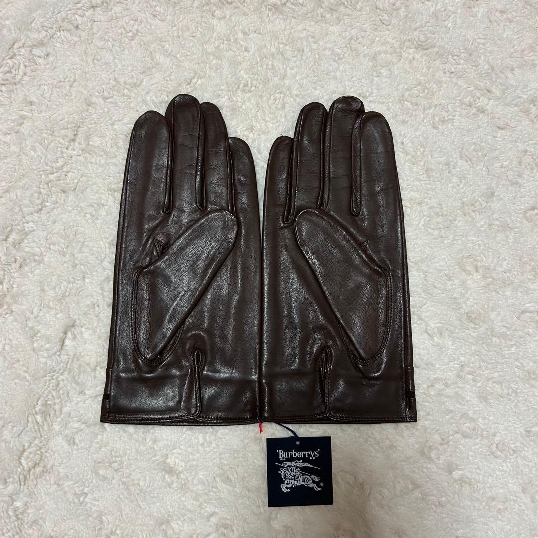 Burberry 羊革 手袋 24cm メンズ