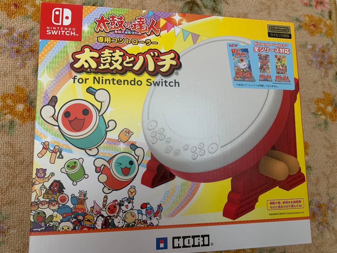 新品❣️Nintendo Switch 太鼓の達人 太鼓とバチ＆ソフトのセット