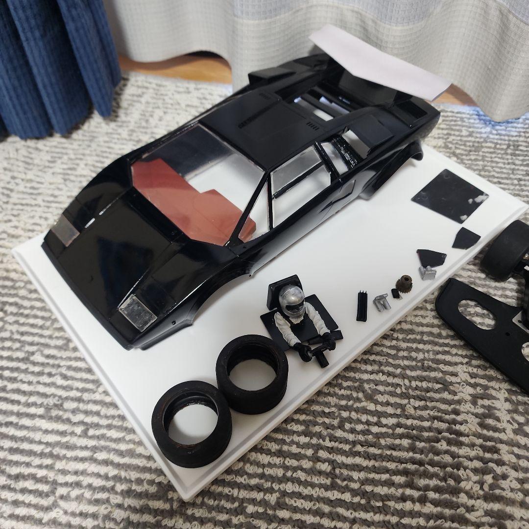 タミヤ1/12RC カウンタックLP500S ジャンク現代メカで走行可