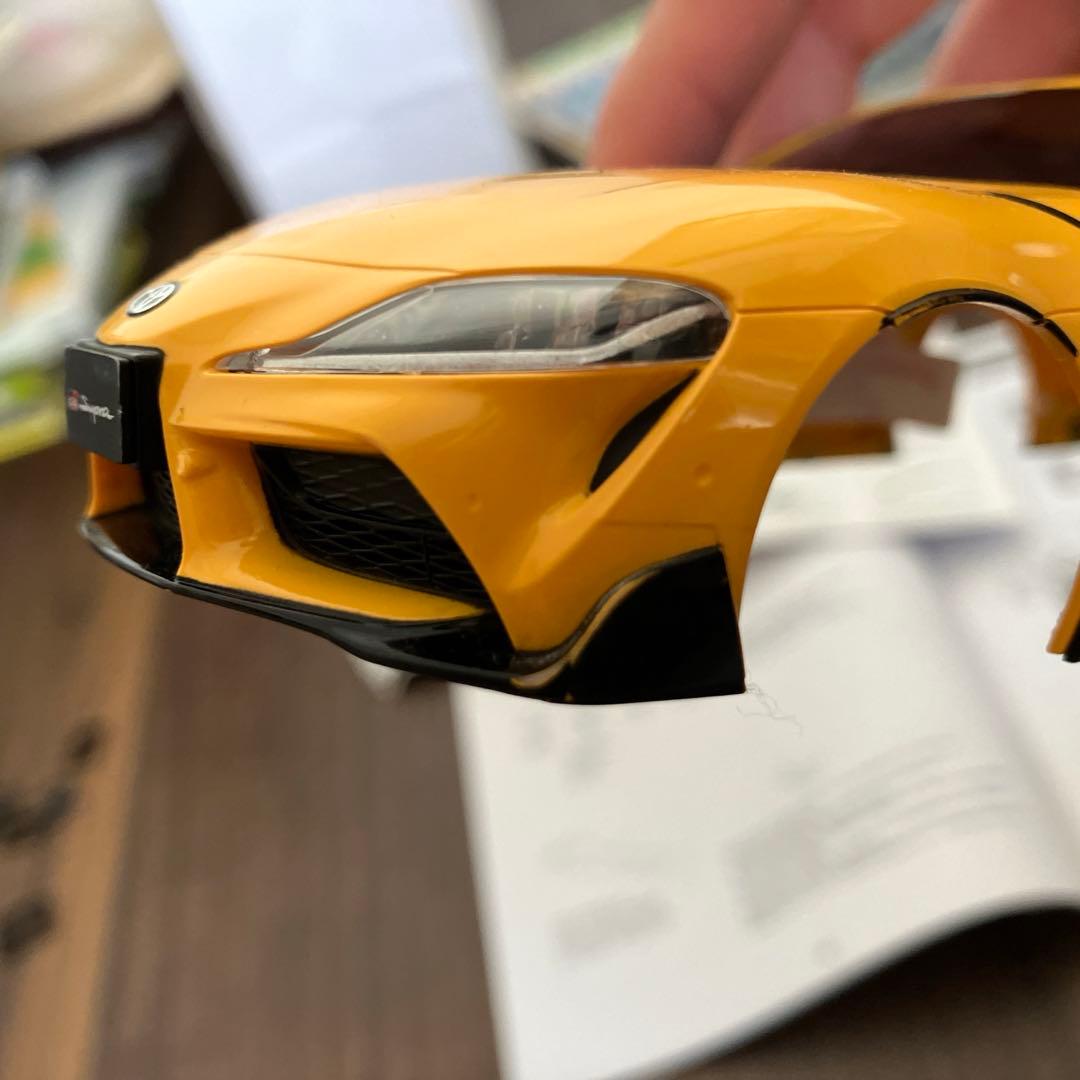 京商ミニッツAWDToyotaGRSupraTRDAeroライトニングイエロー