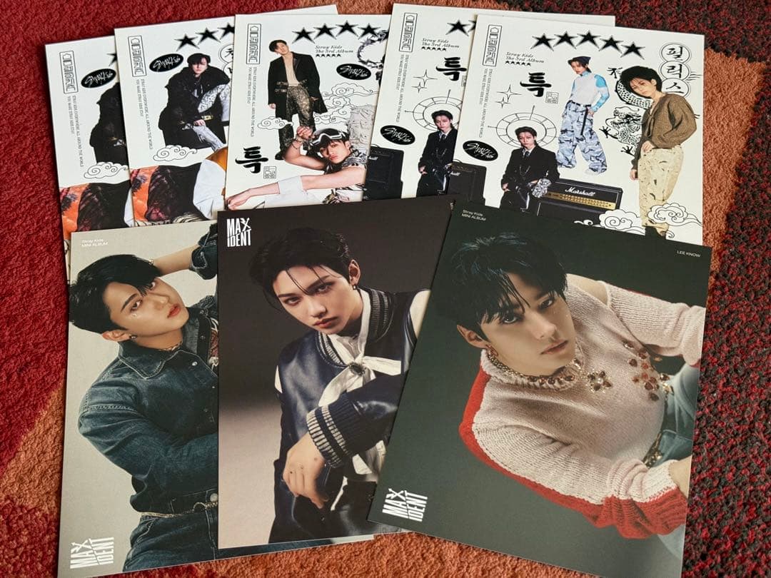 StrayKids スキズ アルバム　まとめ売りトレカ　ポスター