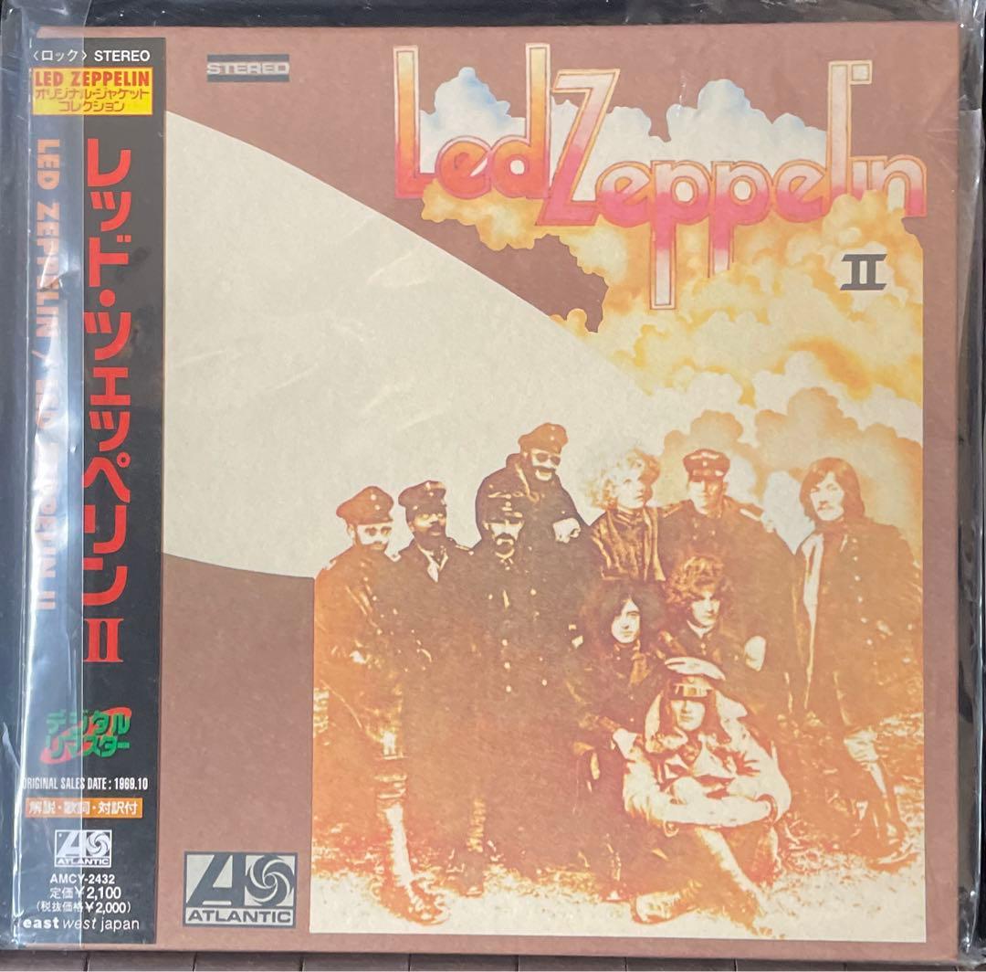 レッド・ツェッペリン CD 希少 オリジナル紙ジャケ仕様 国内盤 名盤4部作