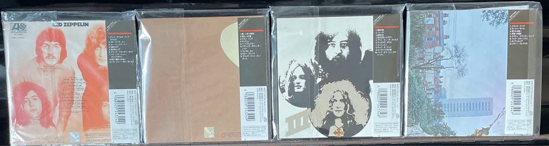 レッド・ツェッペリン CD 希少 オリジナル紙ジャケ仕様 国内盤 名盤4部作