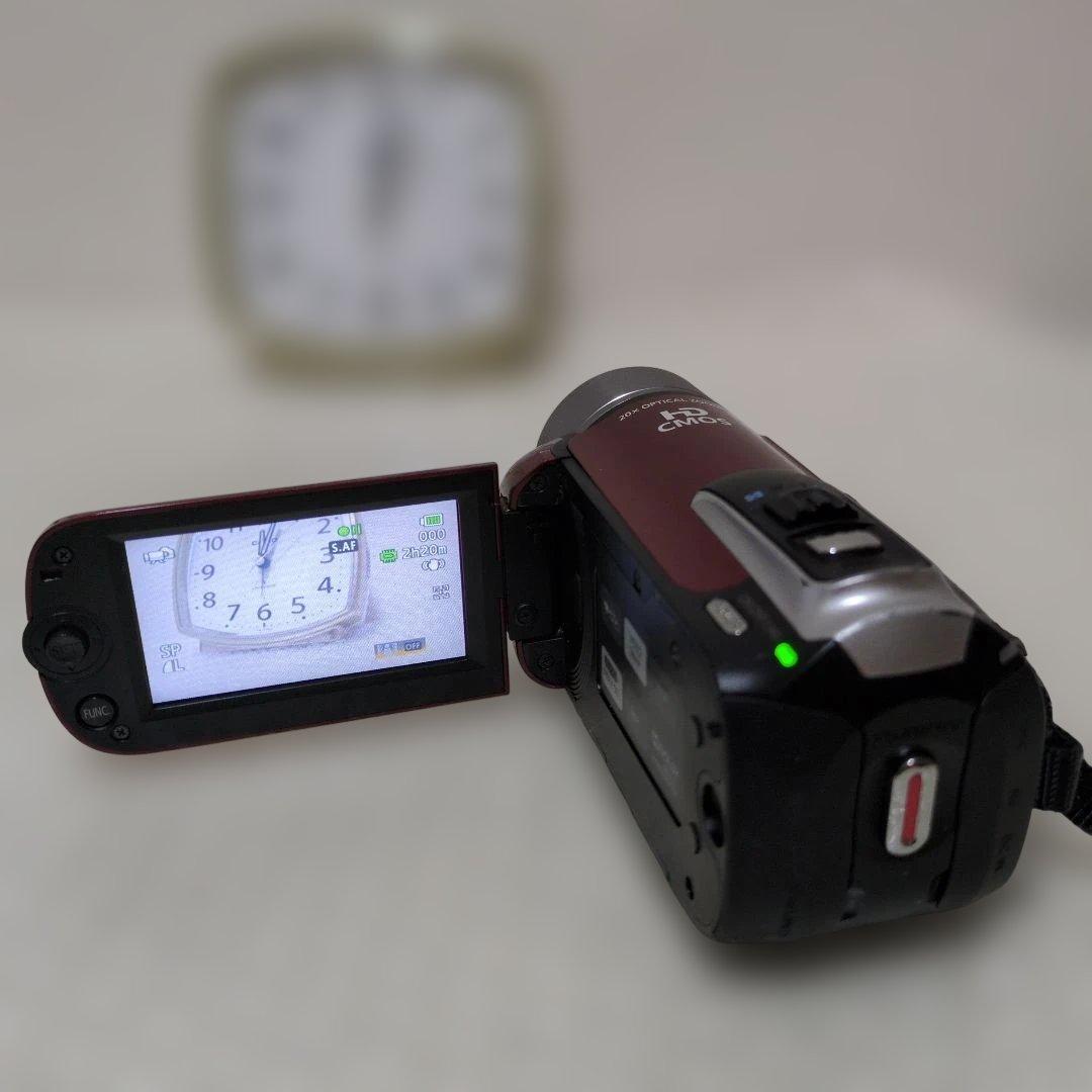 Canon IVIS HF R10 デジタルビデオカメラ レッド 動作良好