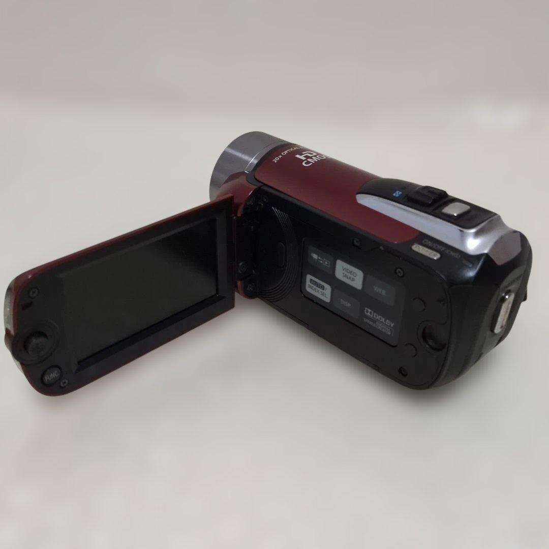 Canon IVIS HF R10 デジタルビデオカメラ レッド 動作良好