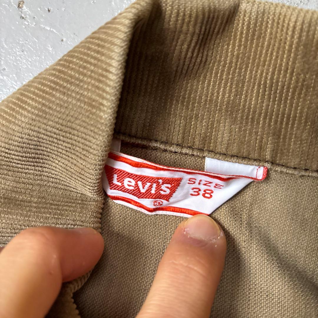70s levi's bigE コーデュロイジャケットsize38