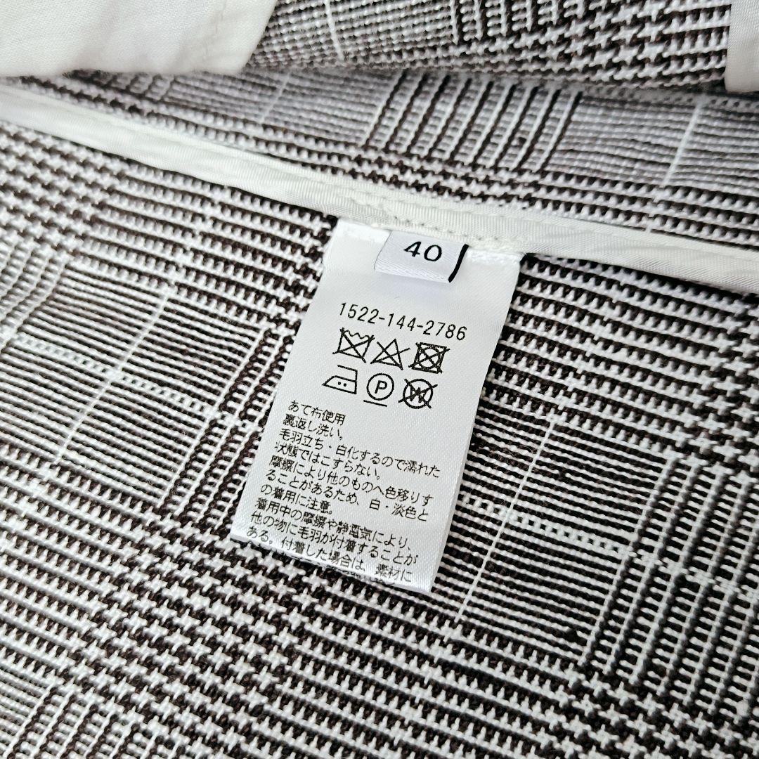 UNITED ARROWS UWSC リネン ブレザー 40 ダブルジャケット