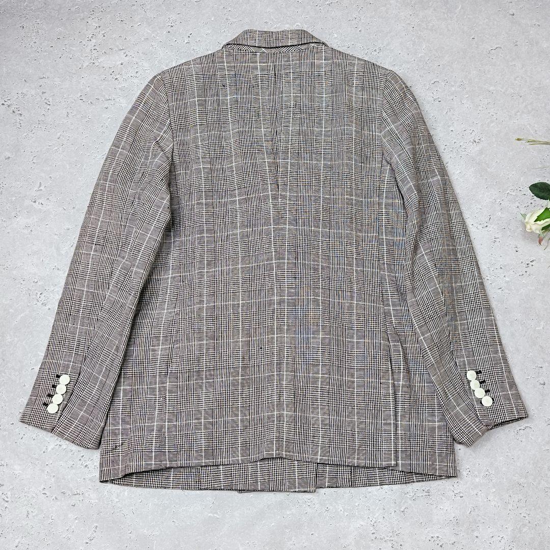 UNITED ARROWS UWSC リネン ブレザー 40 ダブルジャケット