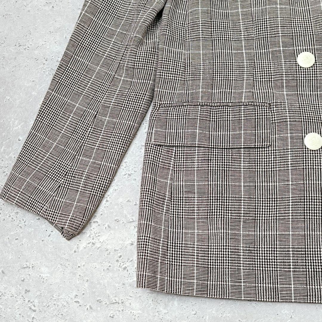 UNITED ARROWS UWSC リネン ブレザー 40 ダブルジャケット