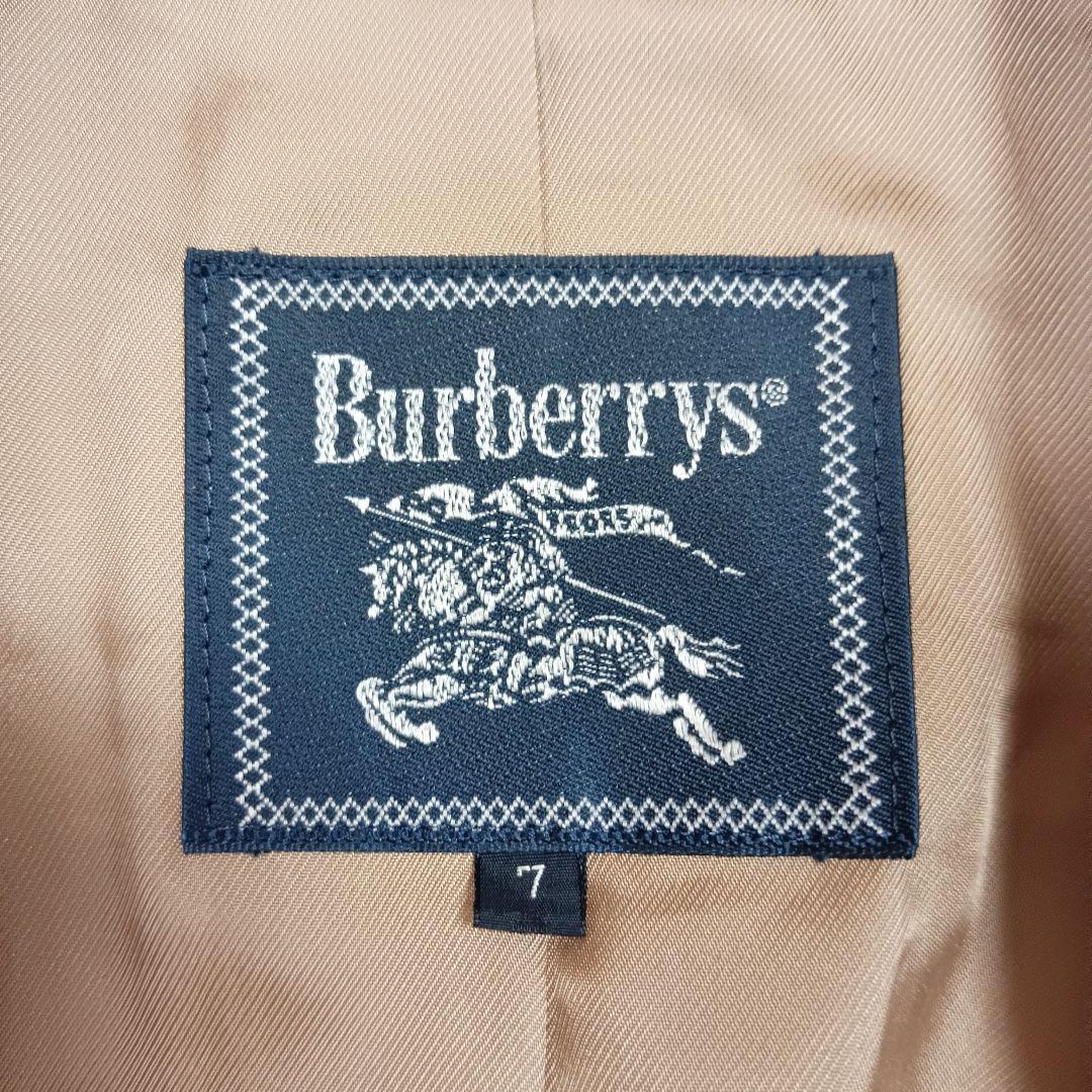 バーバリーズ Burberrys テーラードジャケット ブラウン チェック柄 7