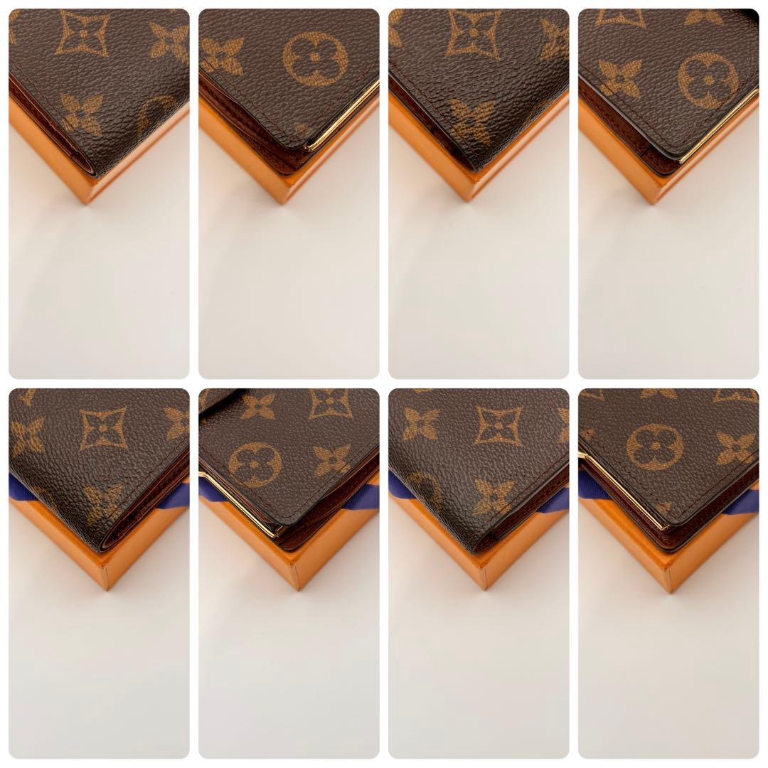 【鑑定済み】ルイヴィトン✨モノグラム✨ヴィエノワ 二つ折り財布