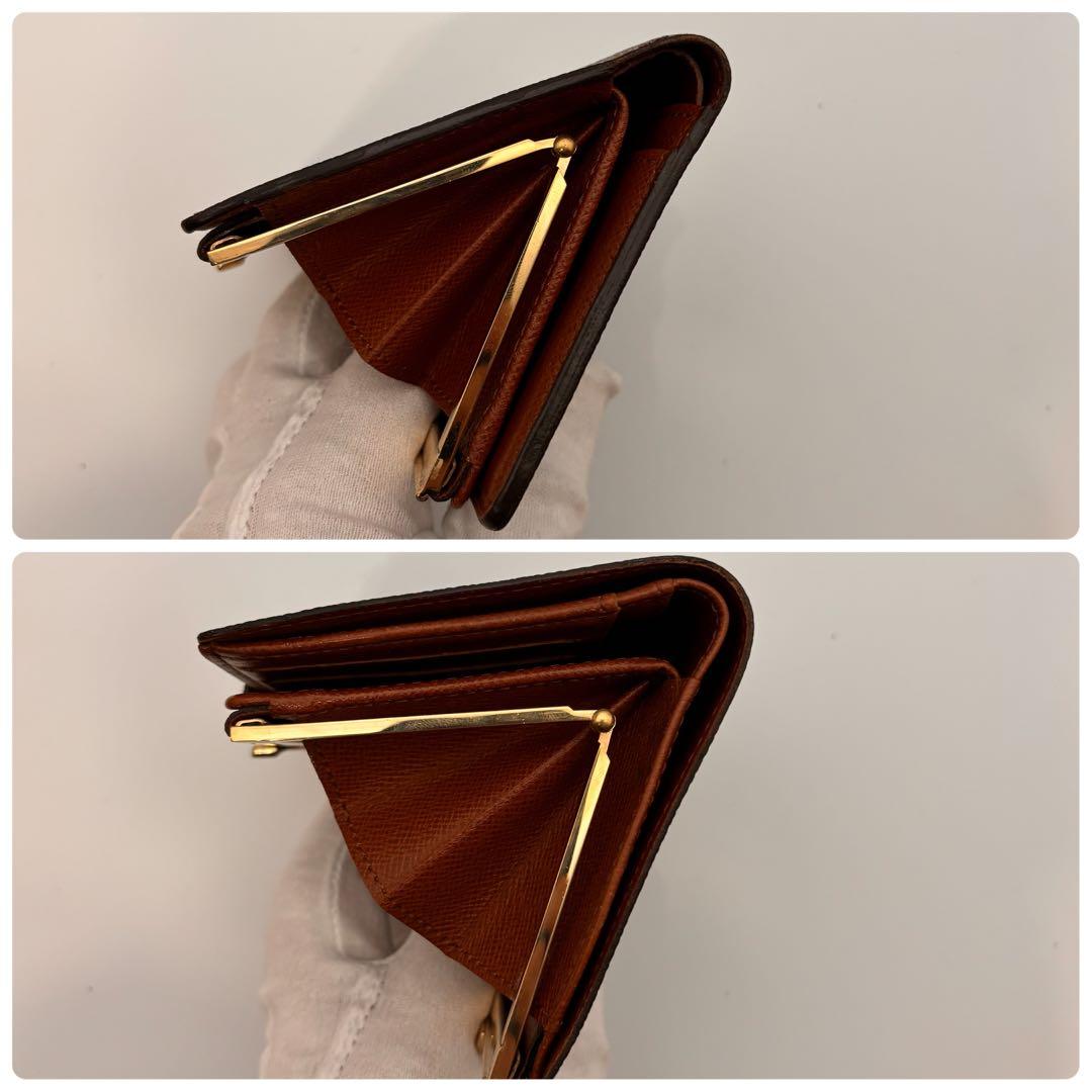 【鑑定済み】ルイヴィトン✨モノグラム✨ヴィエノワ 二つ折り財布
