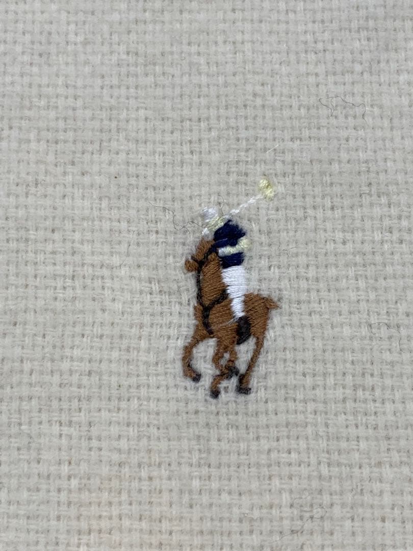 Polo Ralph Lauren イタリア製 カシミヤ ウール マフラー