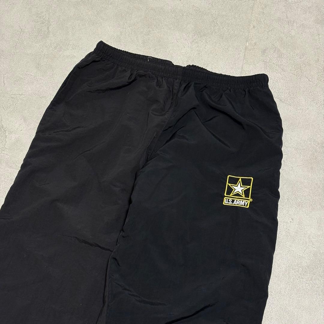 US ARMY IPFU トレーニングパンツ ナイロン - 裾ジッパー付き