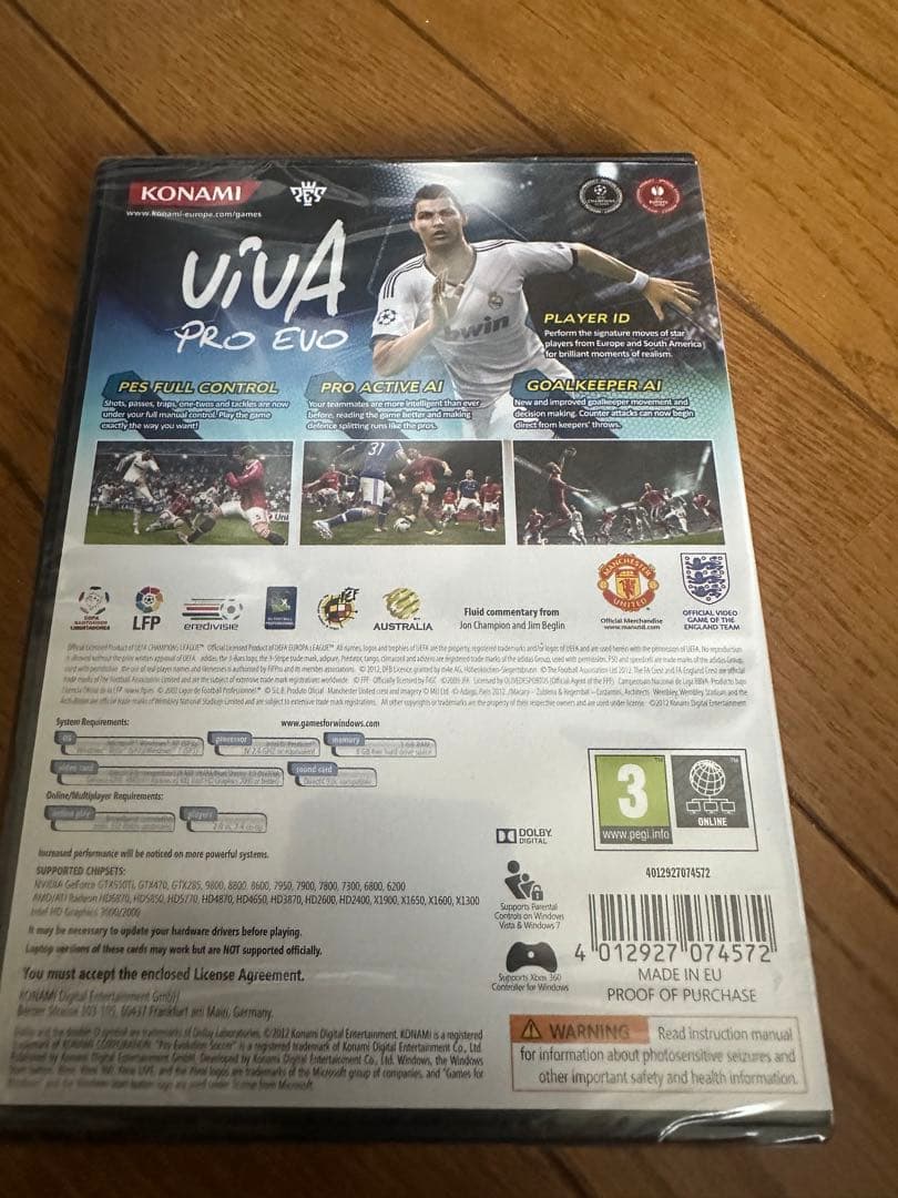 新品　PC版 PES2013 Pro Evolution Soccer EU