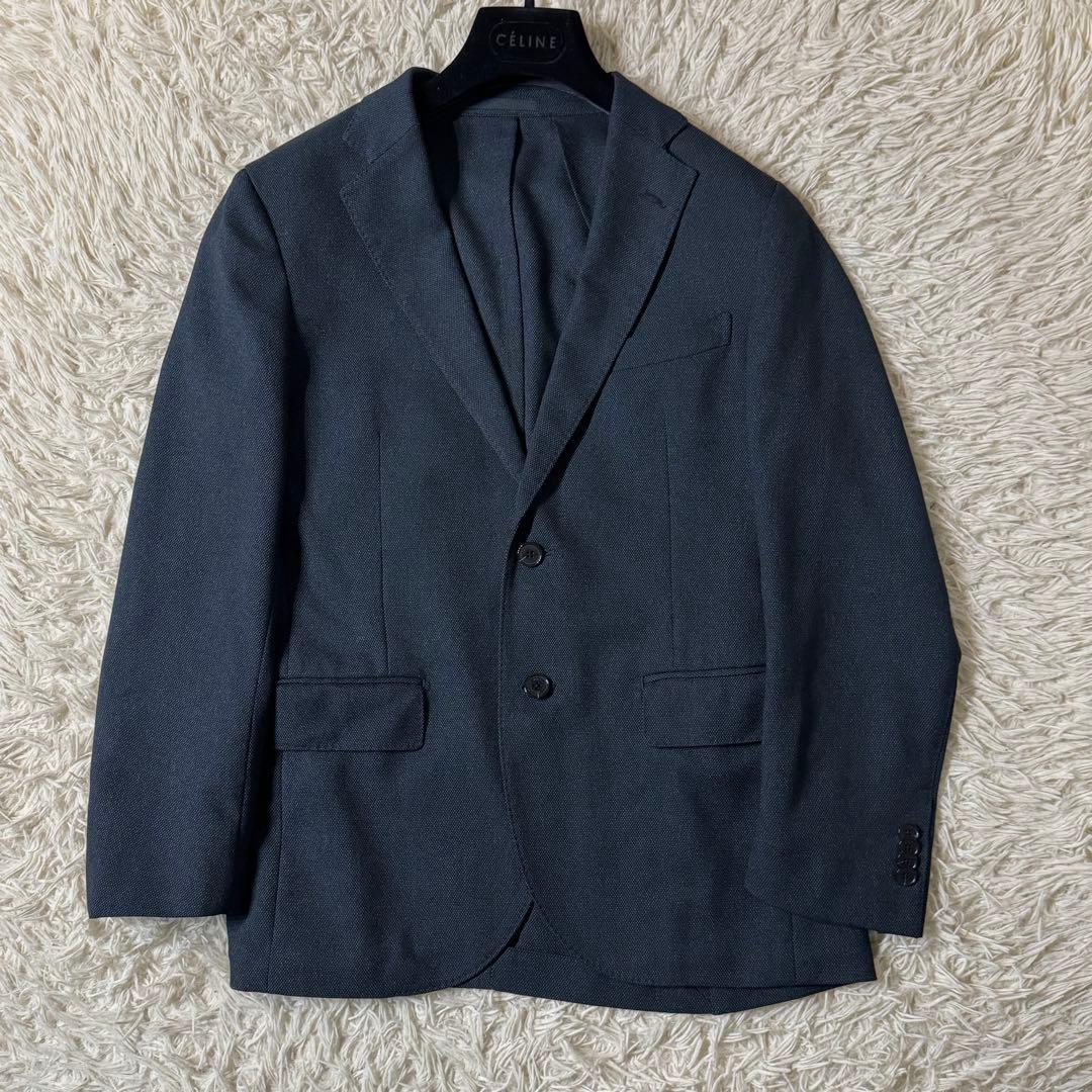 【美品】マッキントッシュフィ トロッター　テーラードジャケット バーズアイ