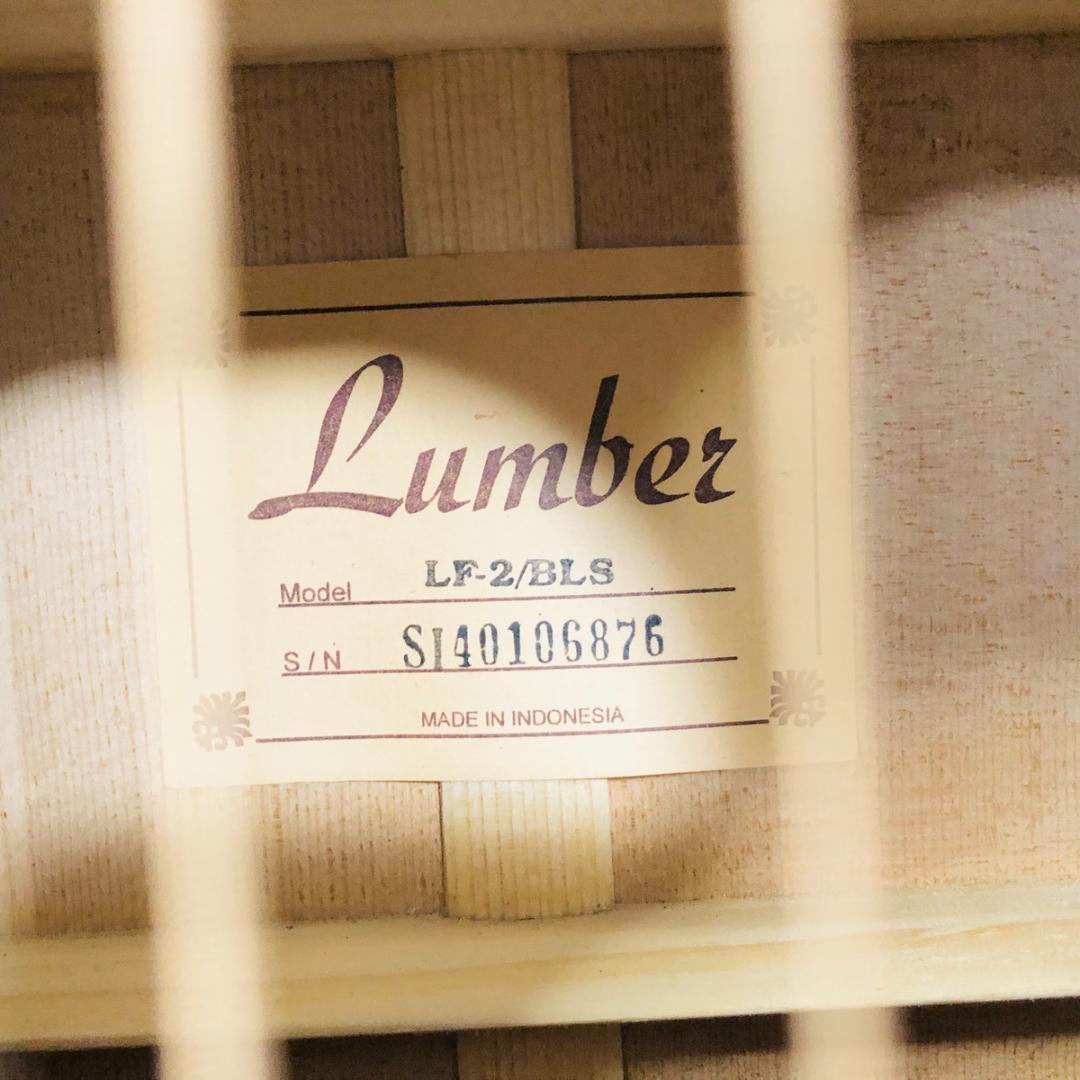 島村楽器 Lumber ランバー LF-2/BLS ソフトケース付