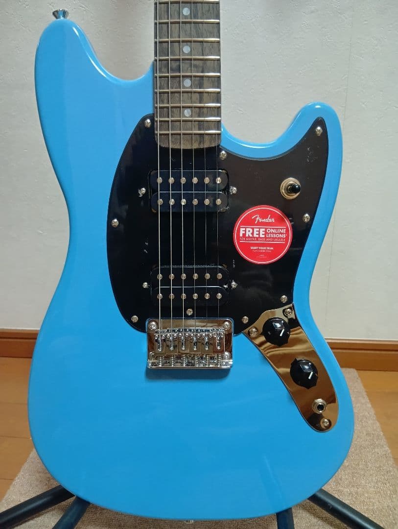 （美品）Squier by Fender Sonic Mustang HH