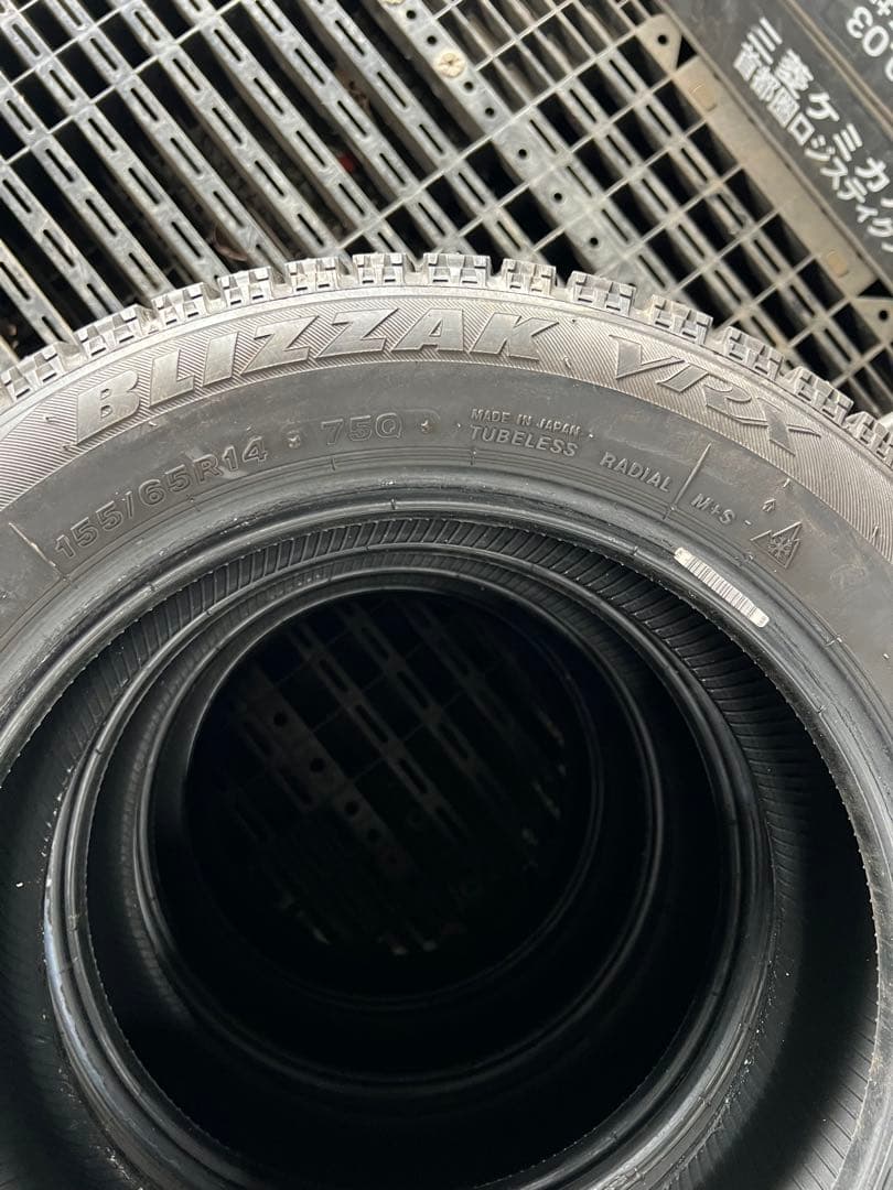 155/65R14, ブリヂストン,2019年,4本