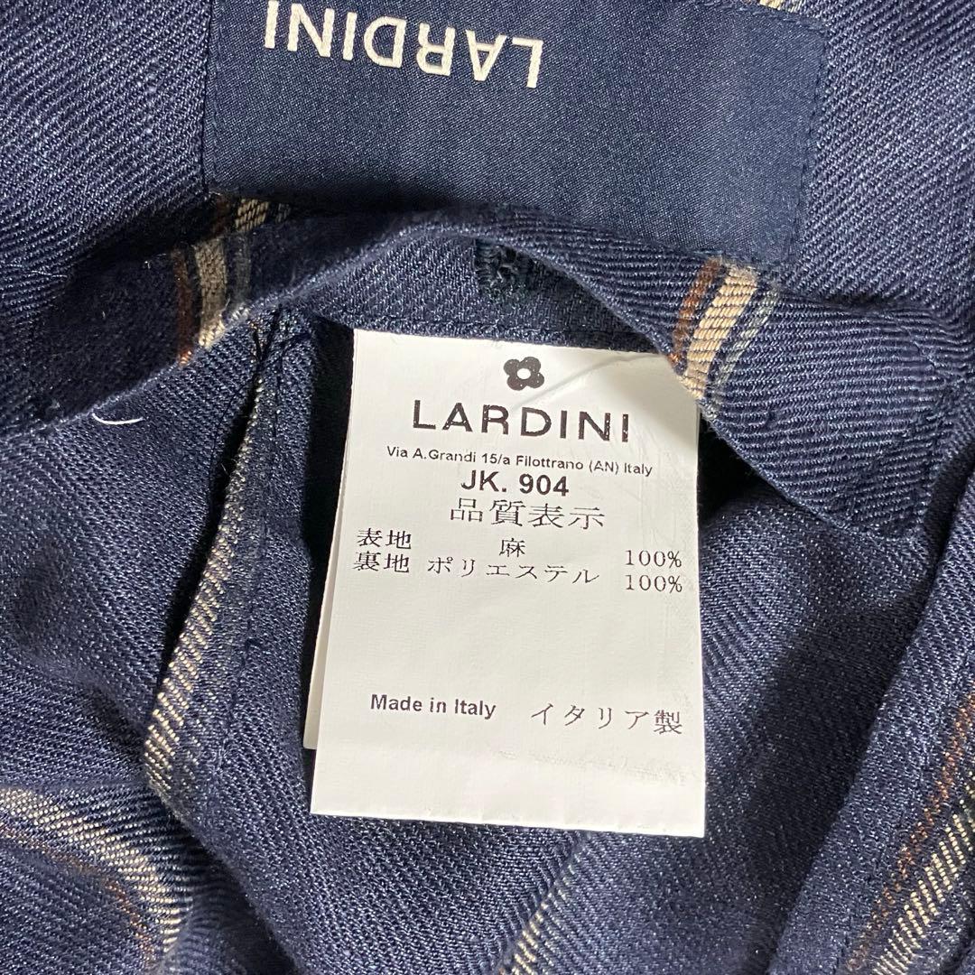 コ*中様 LARDINI テーラードジャケット 紺系