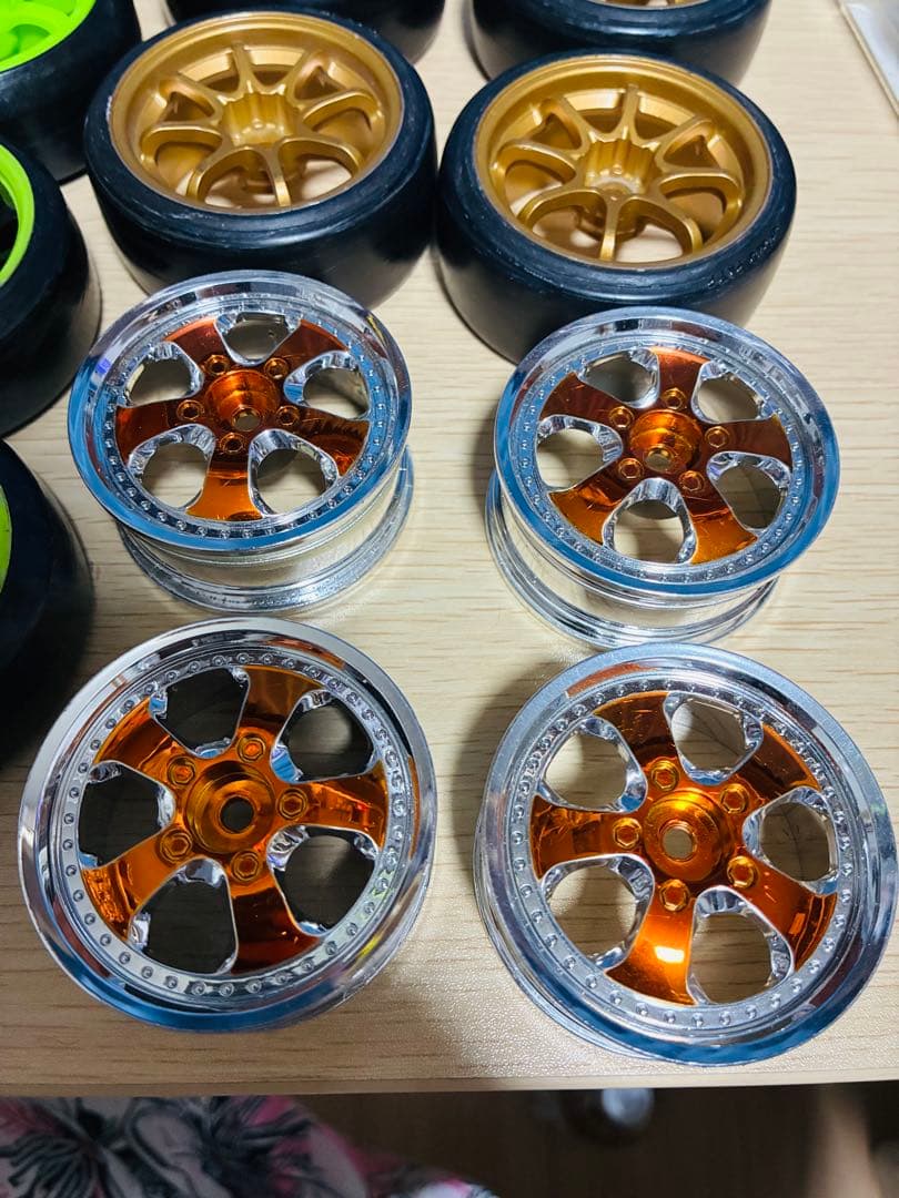 ホビーラジコン用ホイールセット ドリフトタイヤ