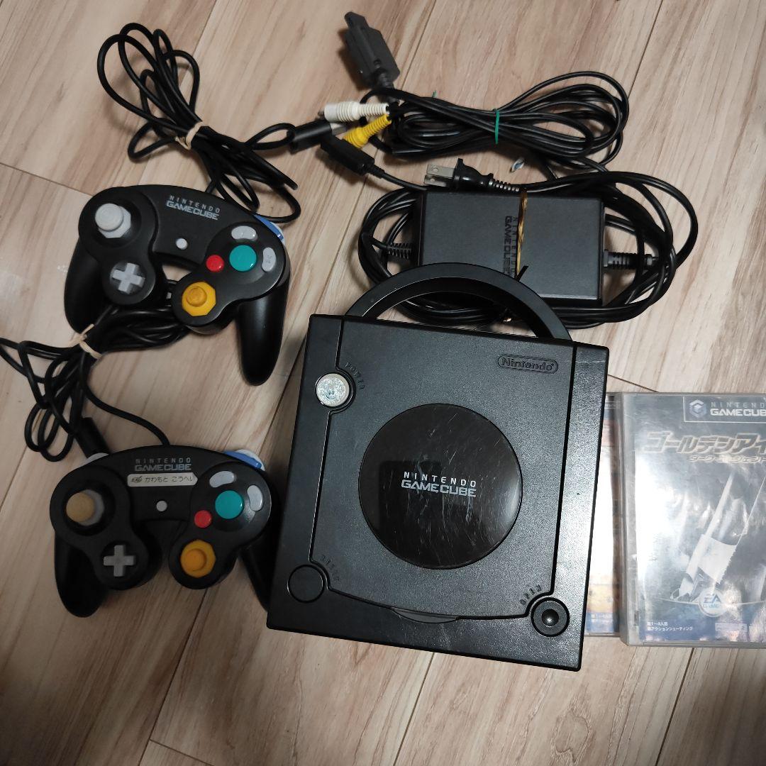 ゲームキューブ 本体 ＋コントローラー2個＋ゲームソフト2個＋付属品