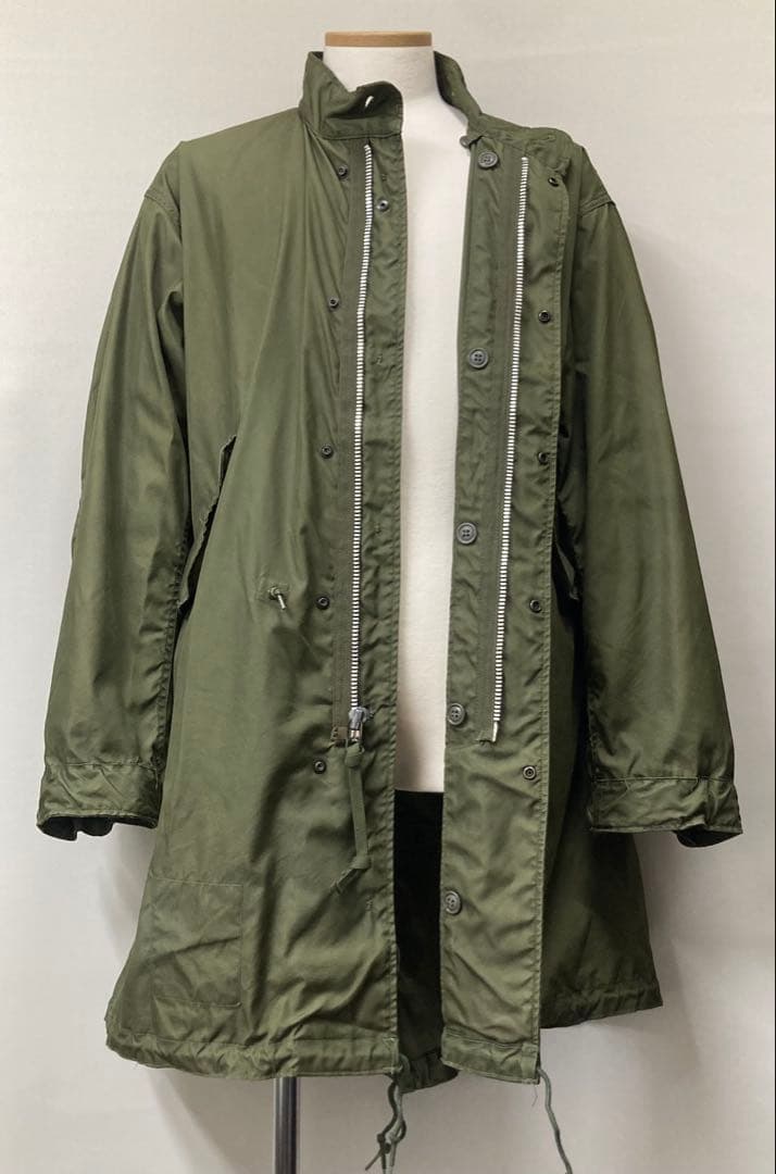 美品★XS 最初期 M65 米軍実物 フィッシュテールモッズコートコヨーテアルミ