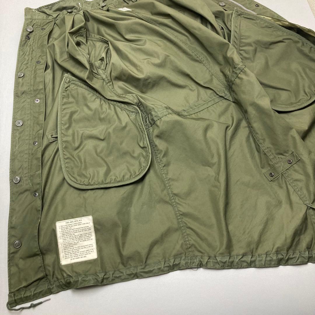 美品★XS 最初期 M65 米軍実物 フィッシュテールモッズコートコヨーテアルミ
