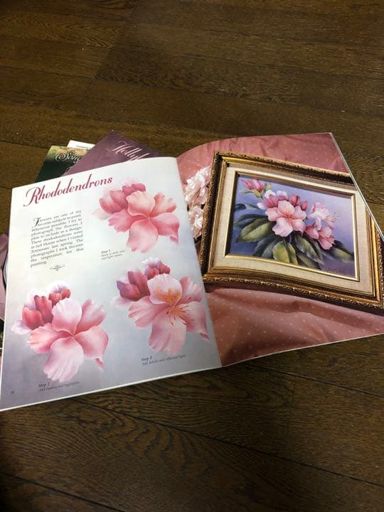 トールペイント　今日　お花シリーズ　5冊セット